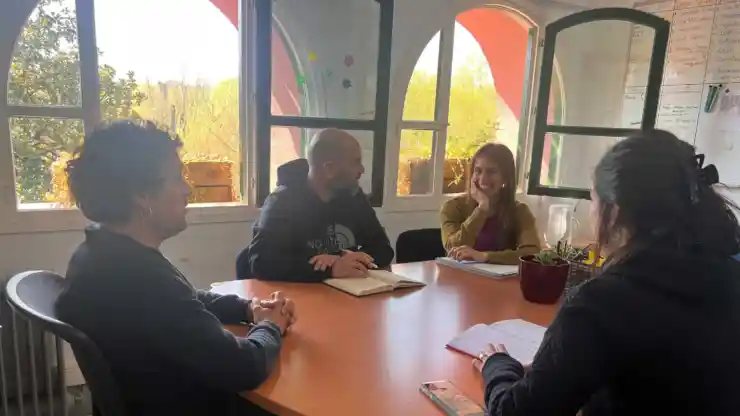 Reunión de profesionales de Elkarkide Aranzadi